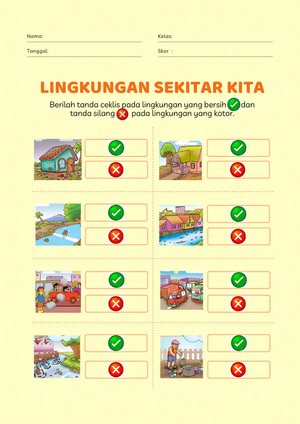 Detail Gambar Lingkungan Bersih Dan Kotor Nomer 20