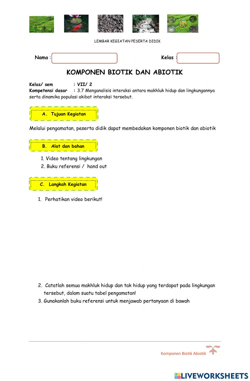 Detail Gambar Lingkungan Biotik Dan Abiotik Nomer 40