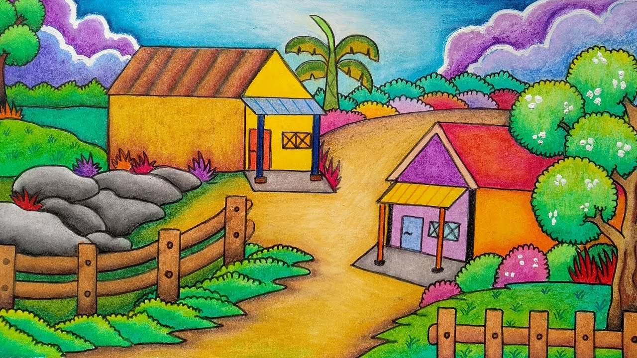 Detail Gambar Lingkungan Pedesaan Nomer 6