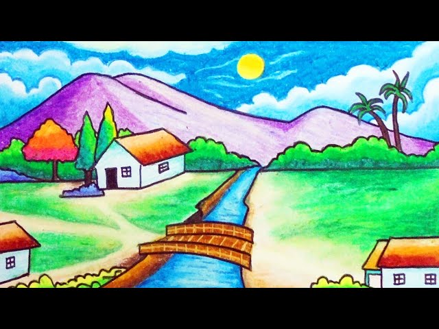 Detail Gambar Lingkungan Pedesaan Nomer 9