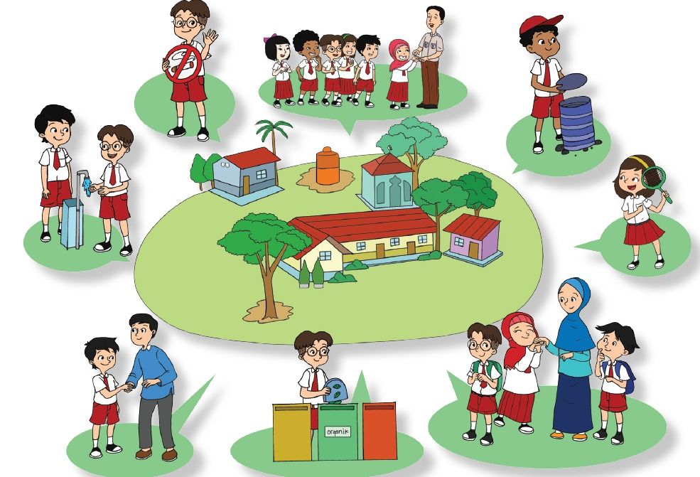 Detail Gambar Lingkungan Sekolah Nomer 17