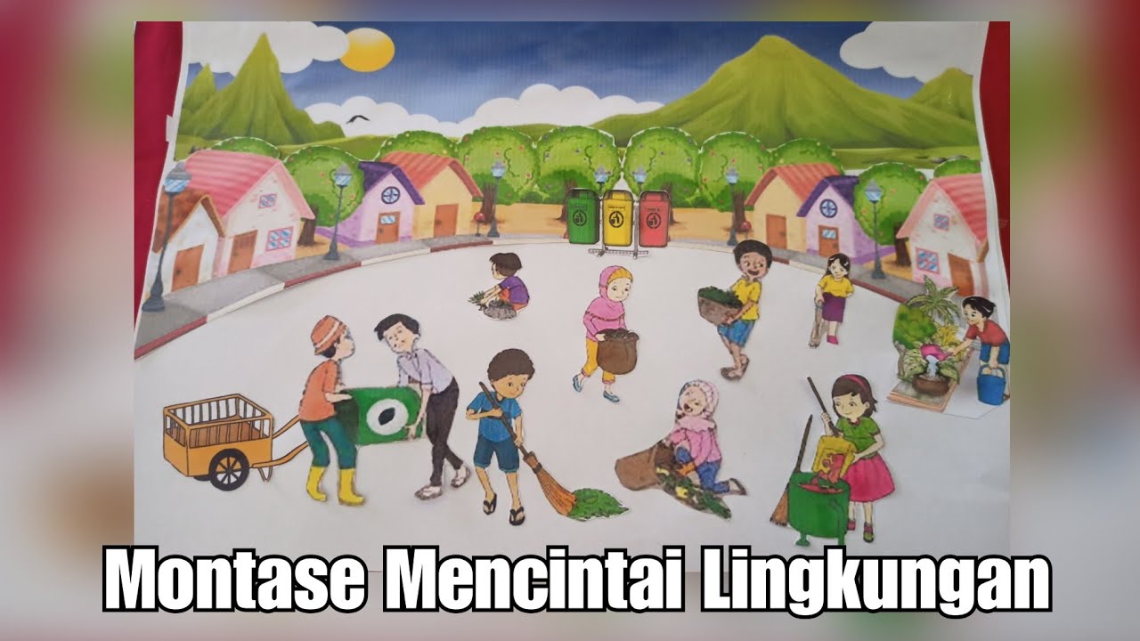 Detail Gambar Lingkungan Sekolah Montase Nomer 26