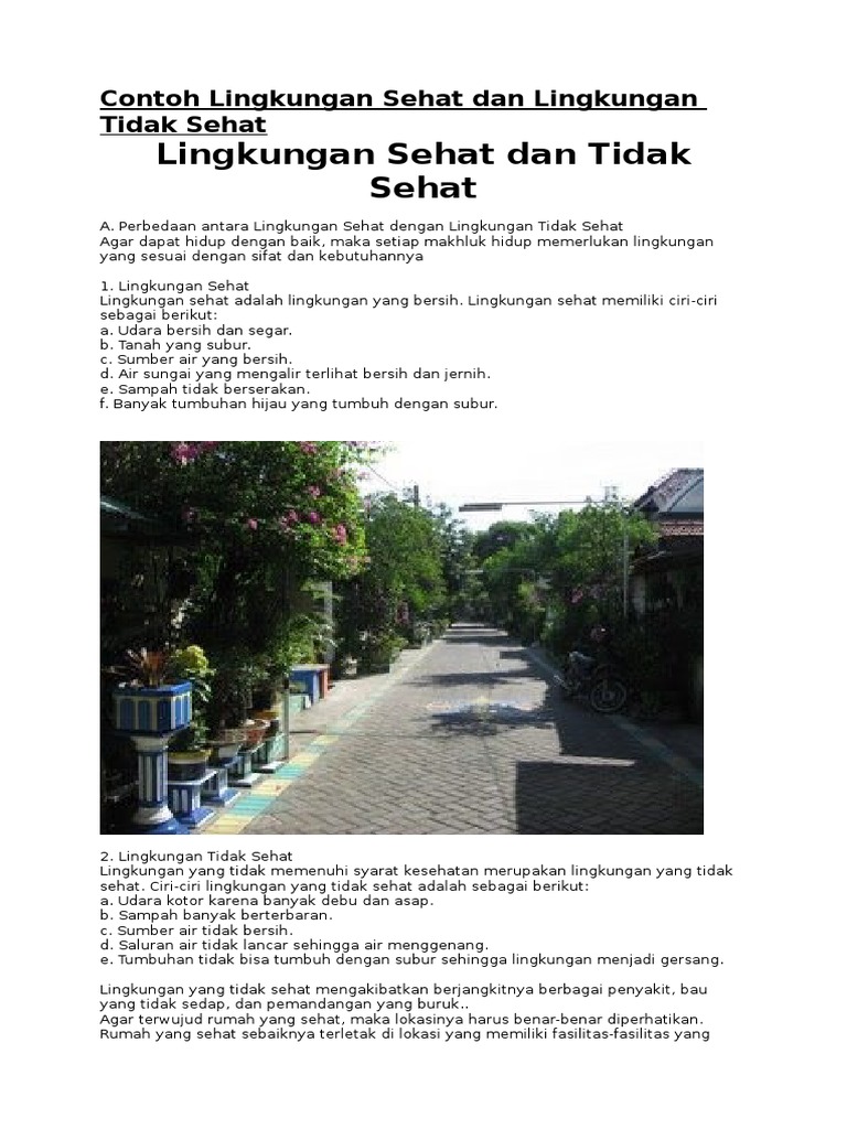 Detail Gambar Lingkungan Yang Tidak Sehat Nomer 39
