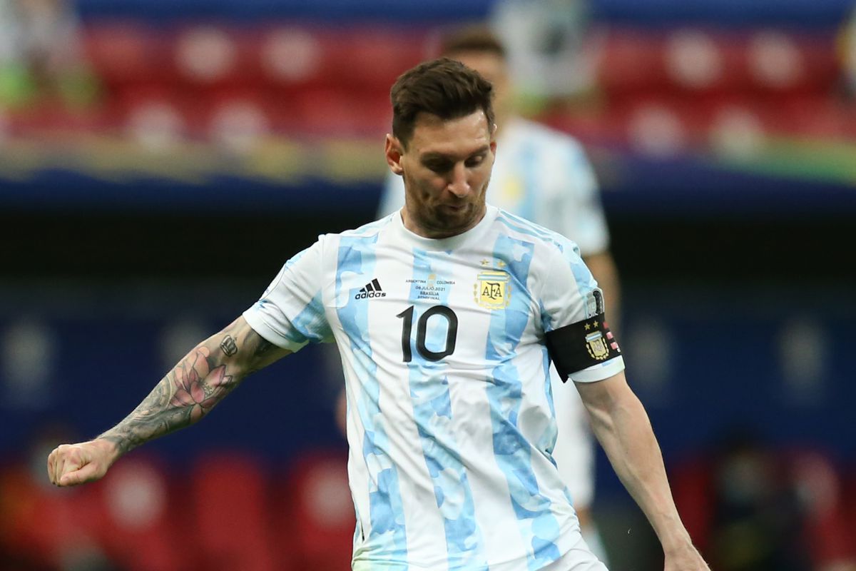 Detail Gambar Lionel Messi Argentina Nomer 16