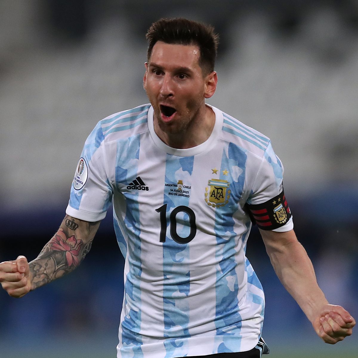 Detail Gambar Lionel Messi Argentina Nomer 18