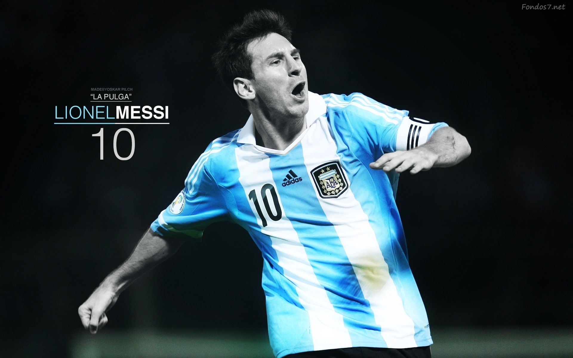 Download Gambar Lionel Messi Bergerak Nomer 13