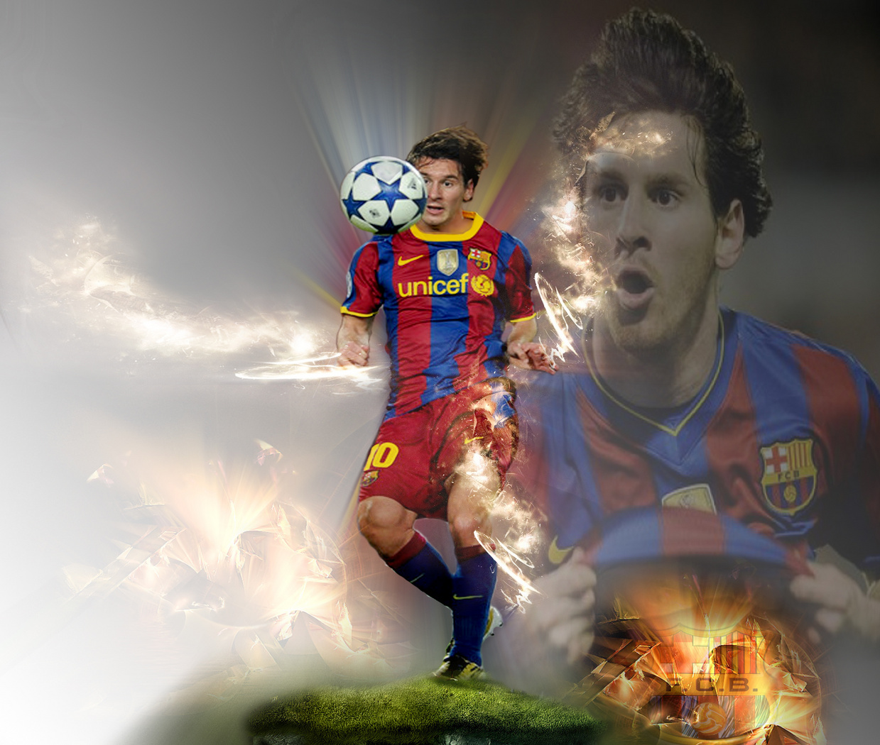 Download Gambar Lionel Messi Bergerak Nomer 8