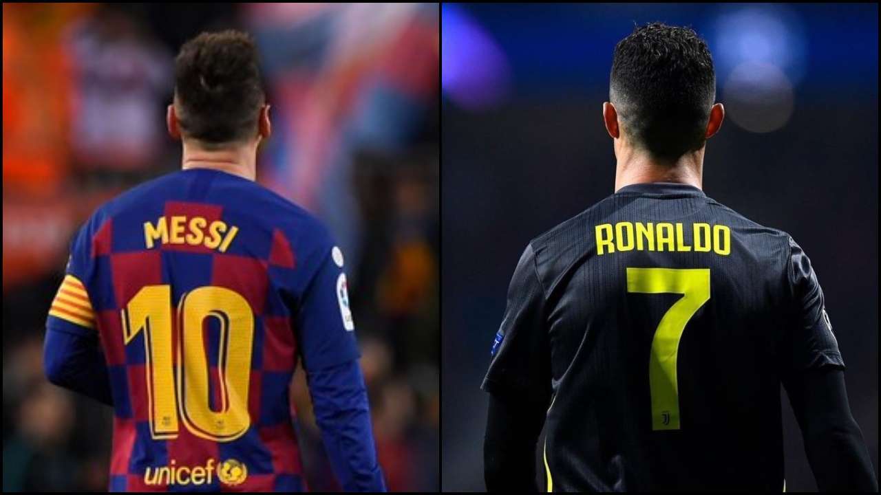 Detail Gambar Lionel Messi Dan Ronaldo Nomer 45