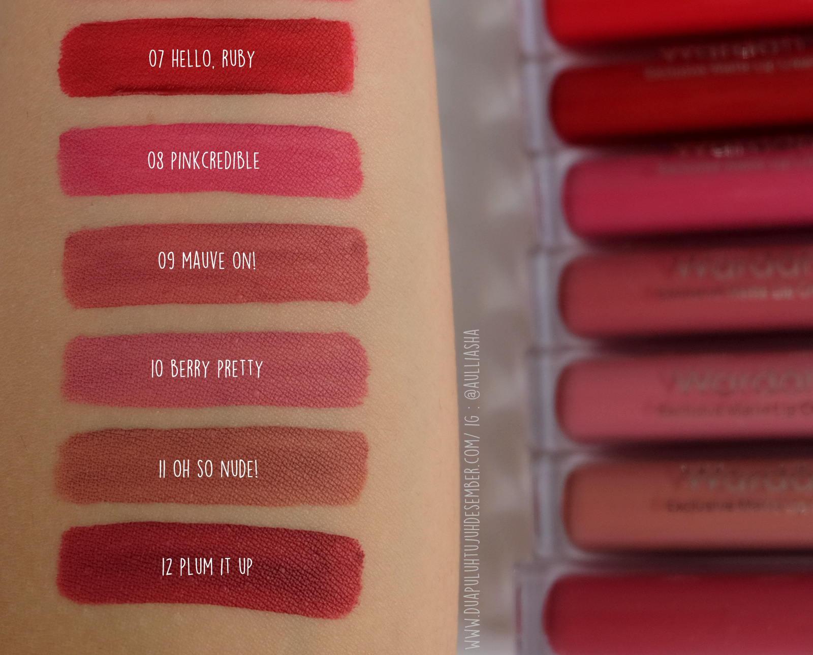 Detail Gambar Lip Cream Wardah Nomer 12