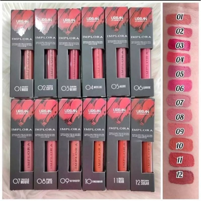 Detail Gambar Lipstik Implora 1 6 Nomer 19