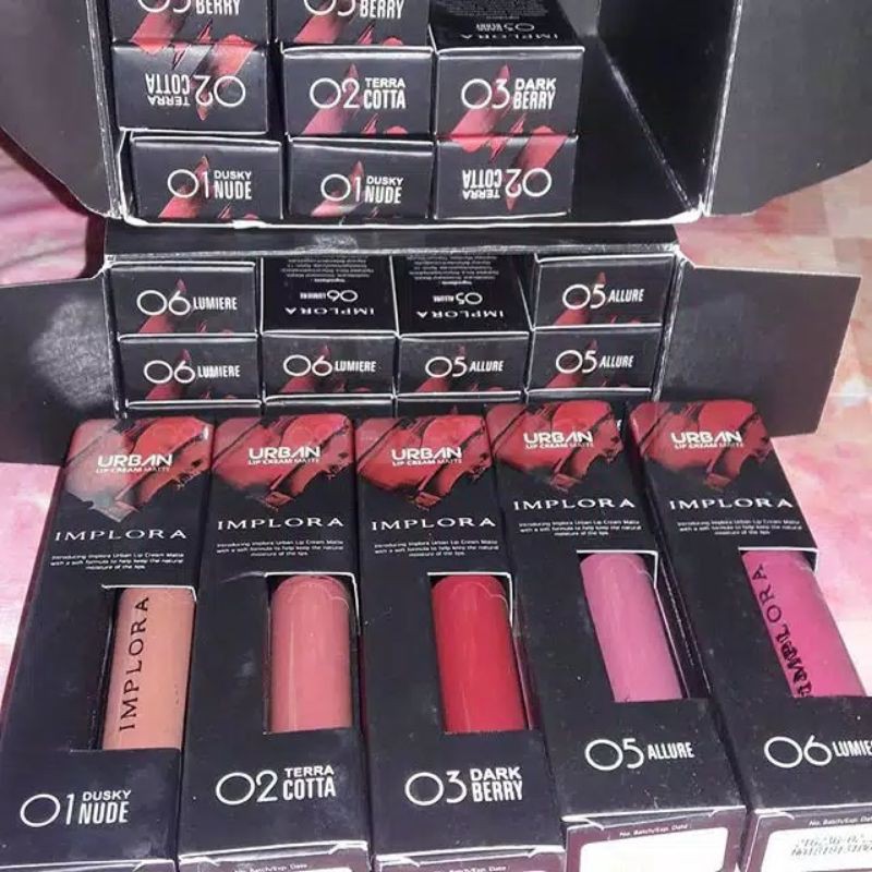 Detail Gambar Lipstik Implora 1 6 Nomer 25