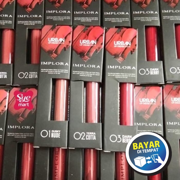 Detail Gambar Lipstik Implora 1 6 Nomer 55