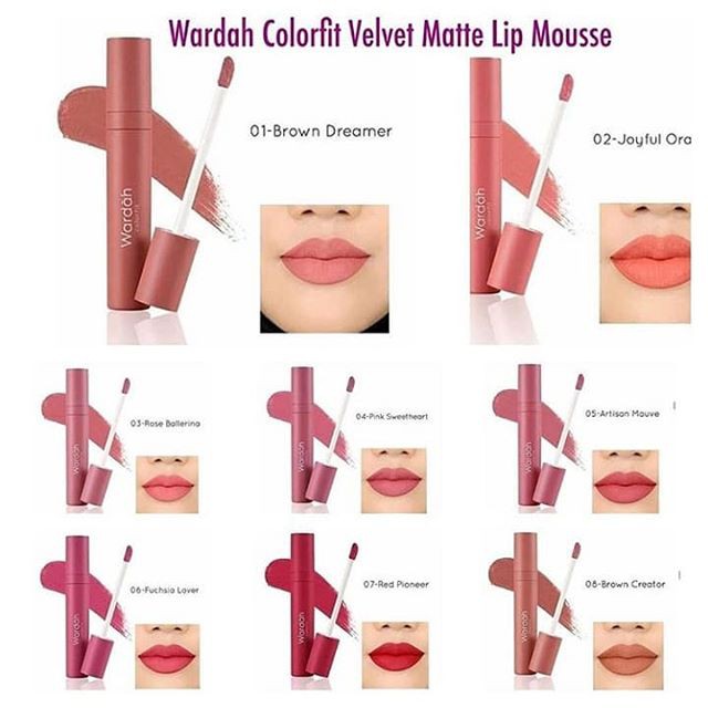 Detail Gambar Lipstik Wardah Matte Lengkap Nomer 43