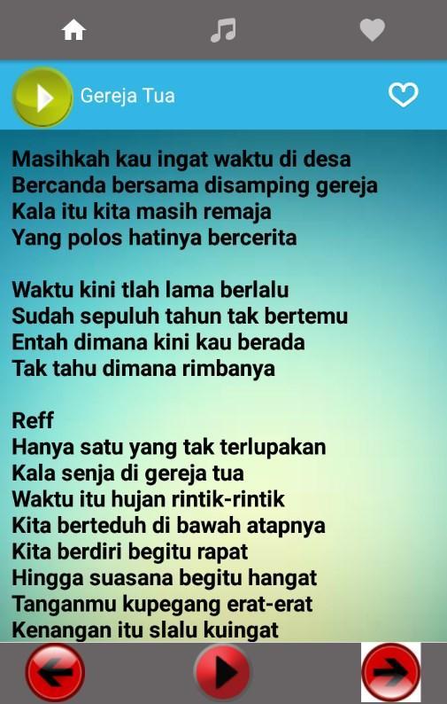 Detail Gambar Lirik Lagu Hujan Rintik Rintik Nomer 49