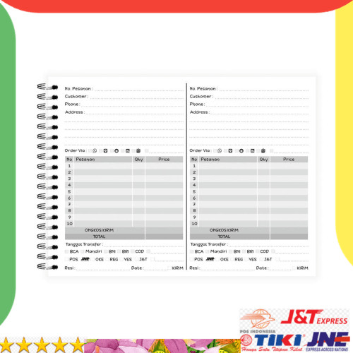Detail Gambar List Unik Nomer 30