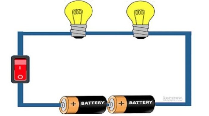 Detail Gambar Listrik Seri Nomer 4