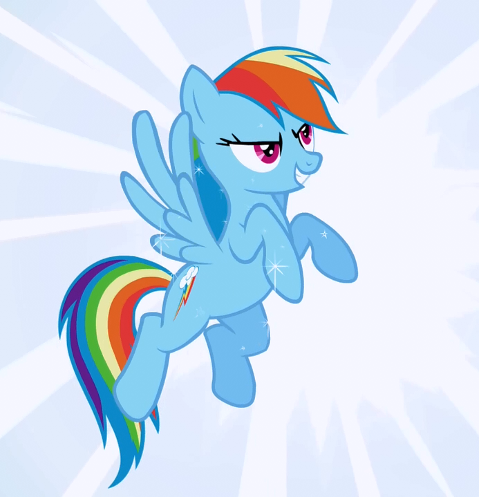 Gambar Little Pony Rainbow Dash - KibrisPDR