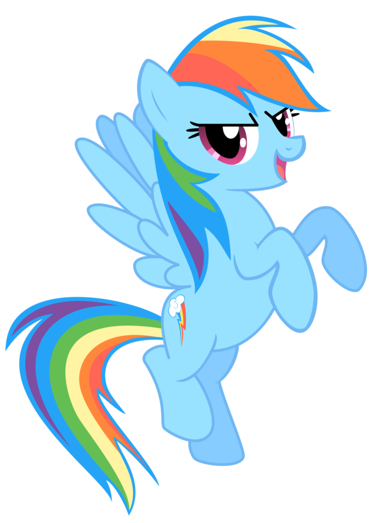 Detail Gambar Little Pony Rainbow Dash Nomer 3