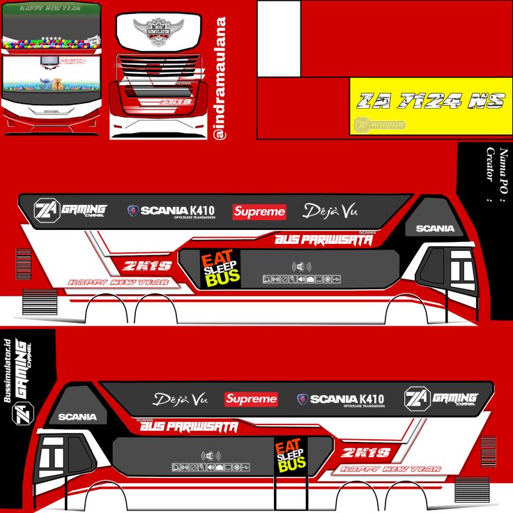 Detail Gambar Livery Bus Nomer 11