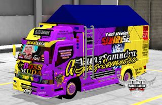 Detail Gambar Livery Truk Nomer 55