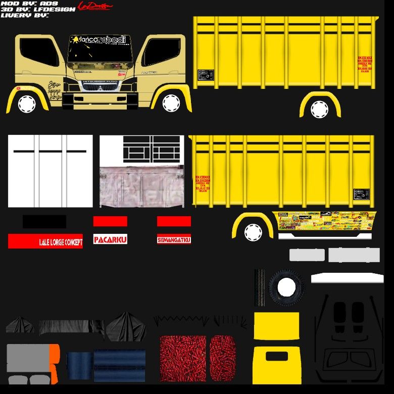 Detail Gambar Livery Truk Nomer 9