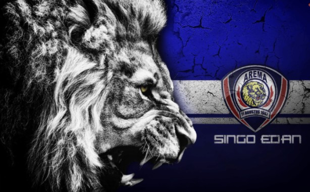 Detail Gambar Logo Arema Singo Edan Nomer 49