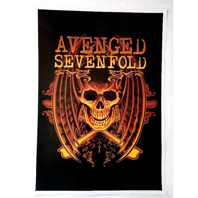 Detail Gambar Logo Avenged Sevenfold Di Tembok Nomer 19