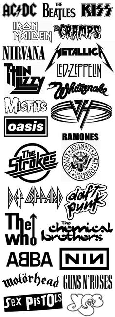 Detail Gambar Logo Band Rock Nomer 33