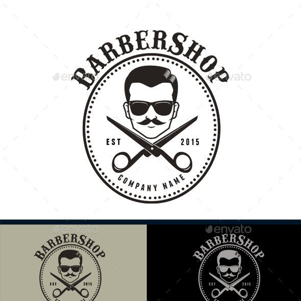 Detail Gambar Logo Barbershop Nomer 21