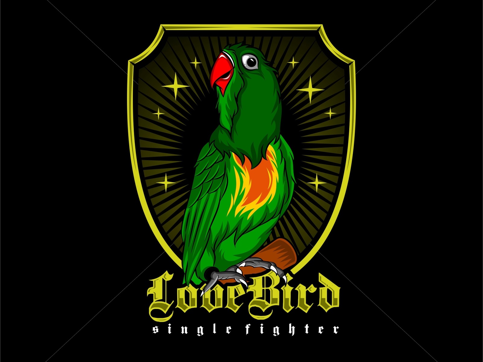 Detail Gambar Logo Burung Lovebird Nomer 51