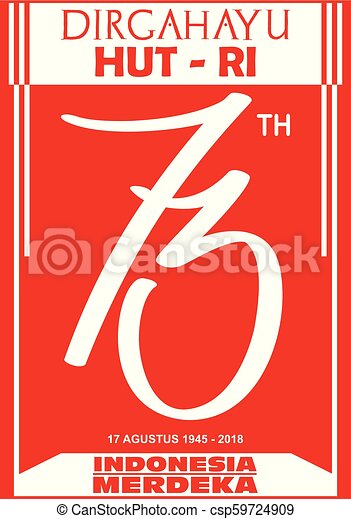 Detail Gambar Logo Hut Ri Ke 73 Tahun 2018 Nomer 28