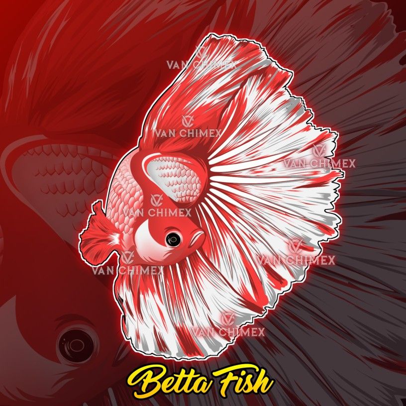 Detail Gambar Logo Ikan Cupang Keren Nomer 17