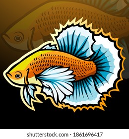 Detail Gambar Logo Ikan Cupang Keren Nomer 3