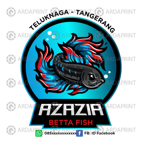 Detail Gambar Logo Ikan Cupang Keren Nomer 35