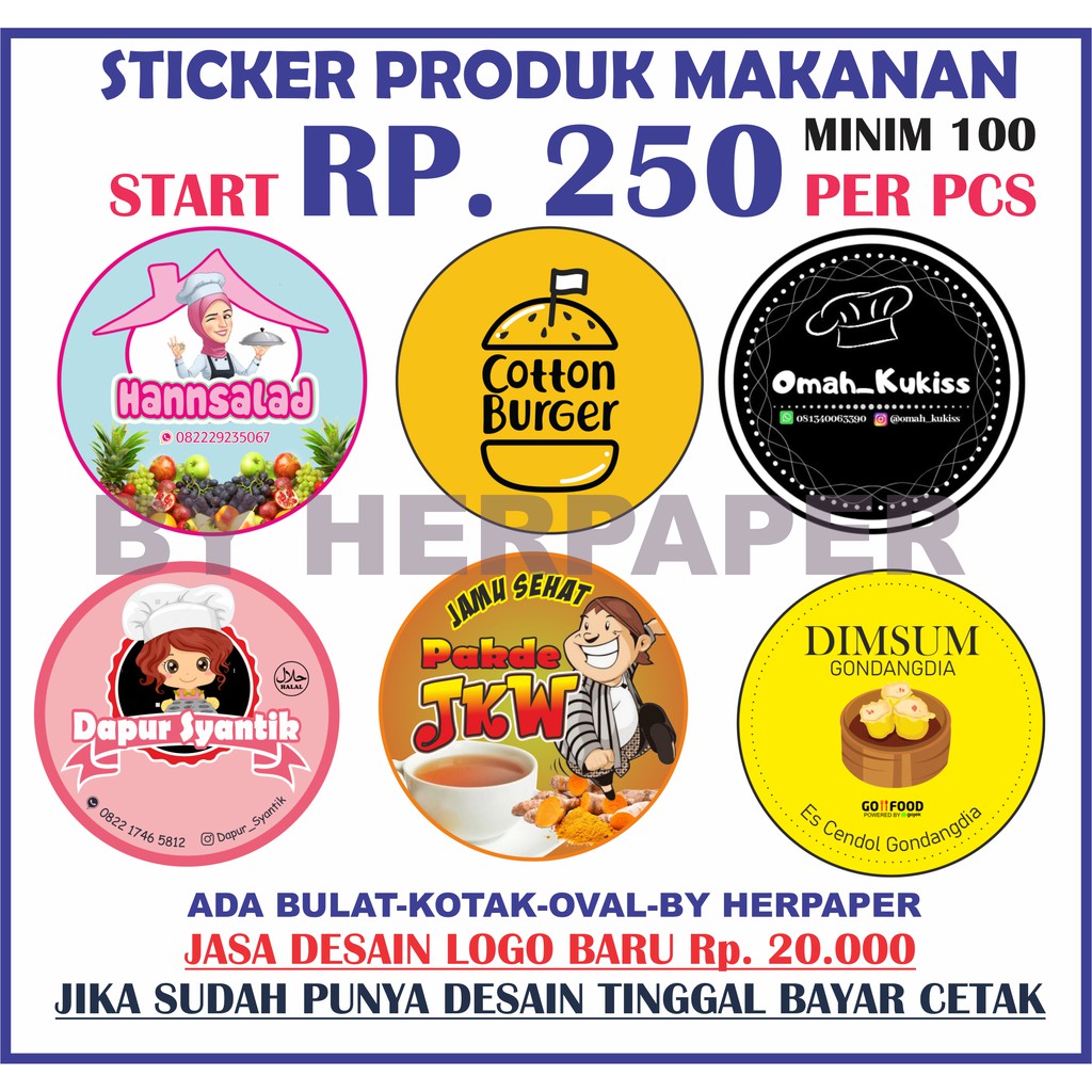 Gambar Logo Jualan Makanan - KibrisPDR