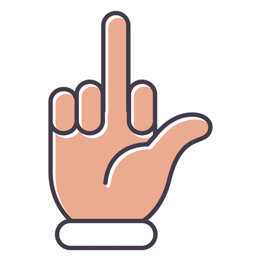 Detail Bild Mittelfinger Nomer 22