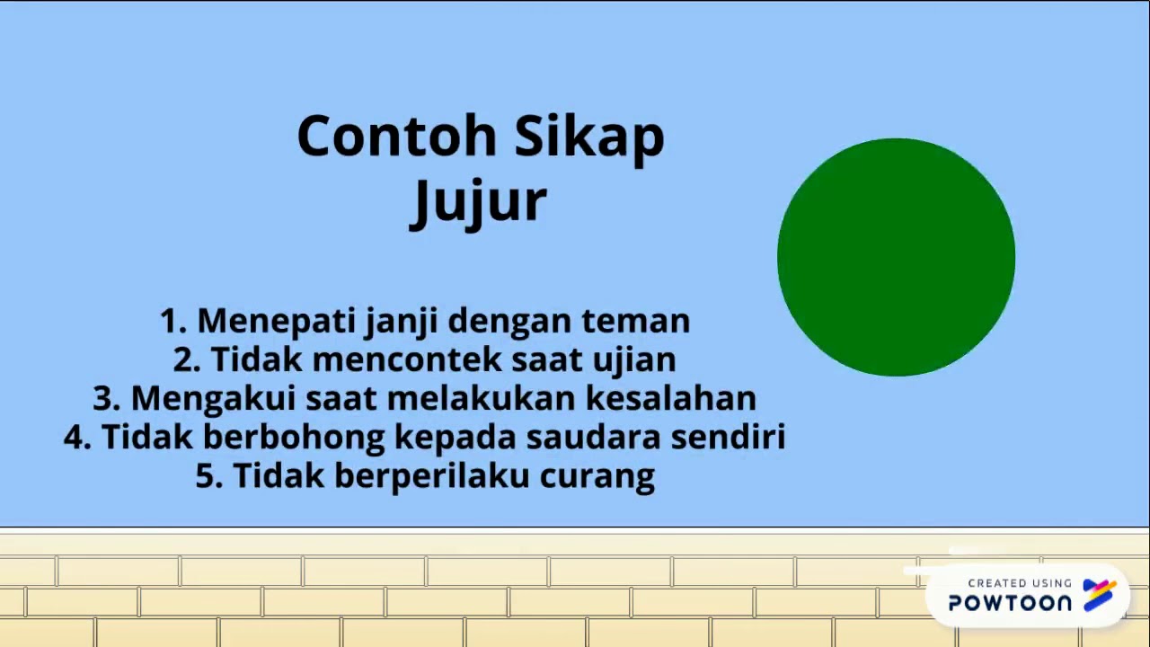 Detail Contoh Sikap Jujur Nomer 19