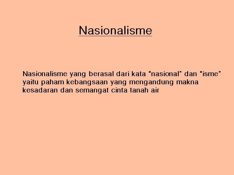 Detail Contoh Sikap Patriotisme Di Sekolah Nomer 32