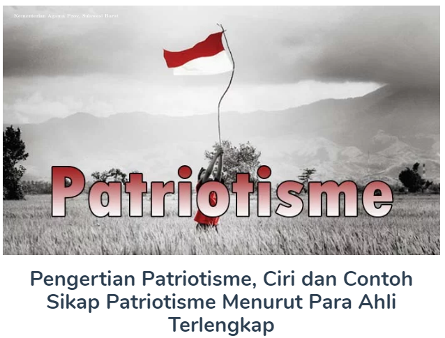 Detail Contoh Sikap Patriotisme Di Sekolah Nomer 46