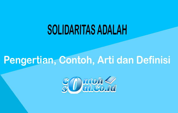 Detail Contoh Sikap Solidaritas Nomer 44