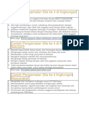 Detail Contoh Sila Ke 4 Di Lingkungan Sekolah Nomer 20