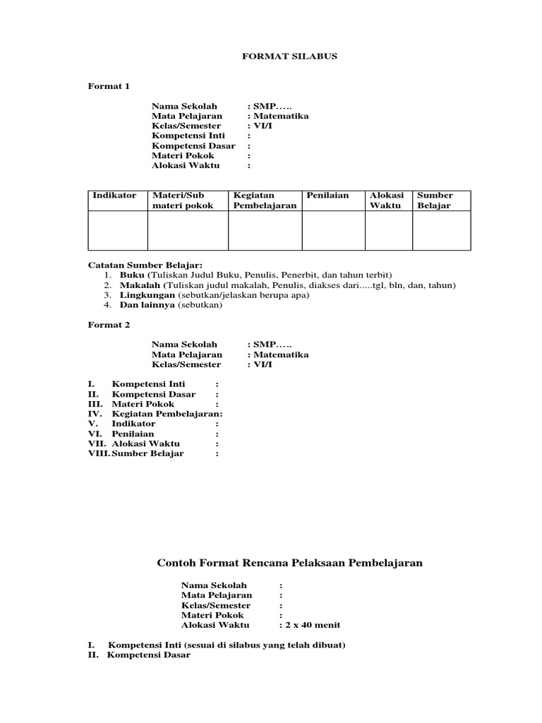 Detail Contoh Silabus Dan Rpp Nomer 24