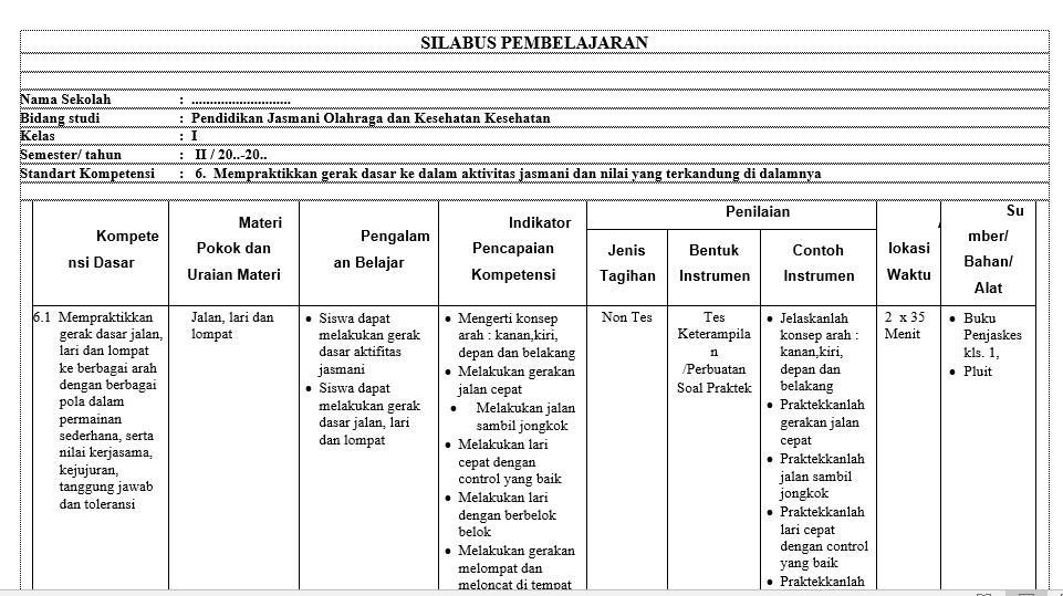 Detail Contoh Silabus Dan Rpp Nomer 30