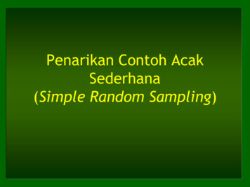 Detail Contoh Simple Random Sampling Nomer 14