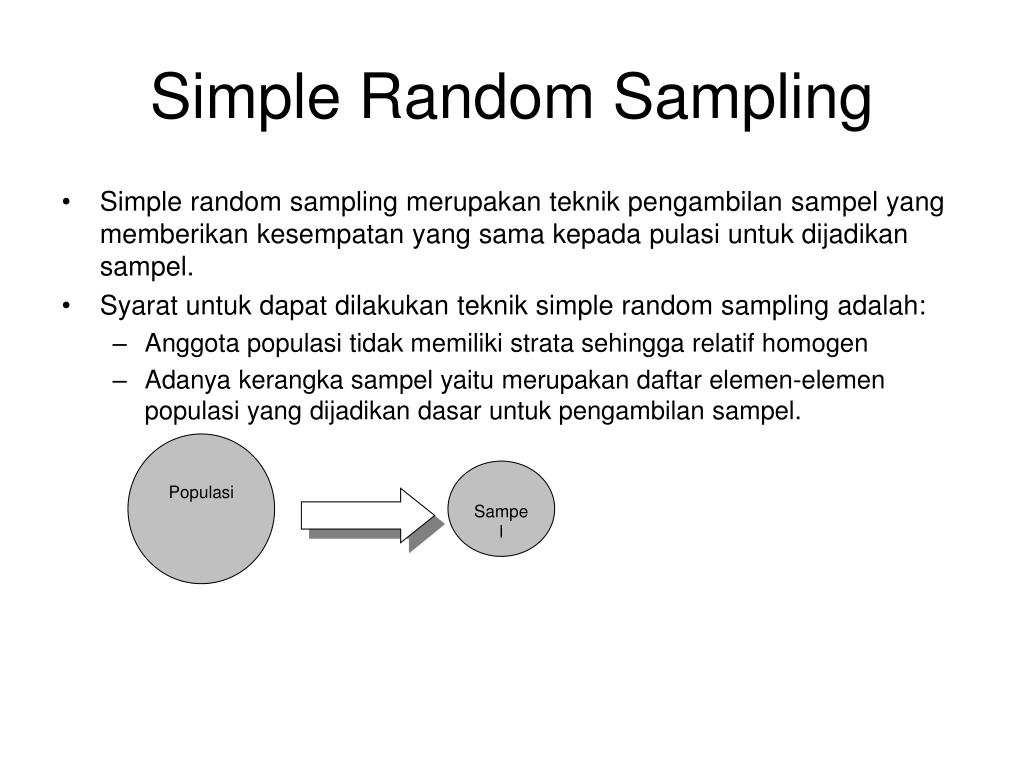 Detail Contoh Simple Random Sampling Nomer 18