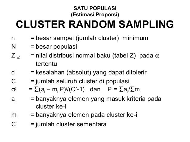 Detail Contoh Simple Random Sampling Nomer 24