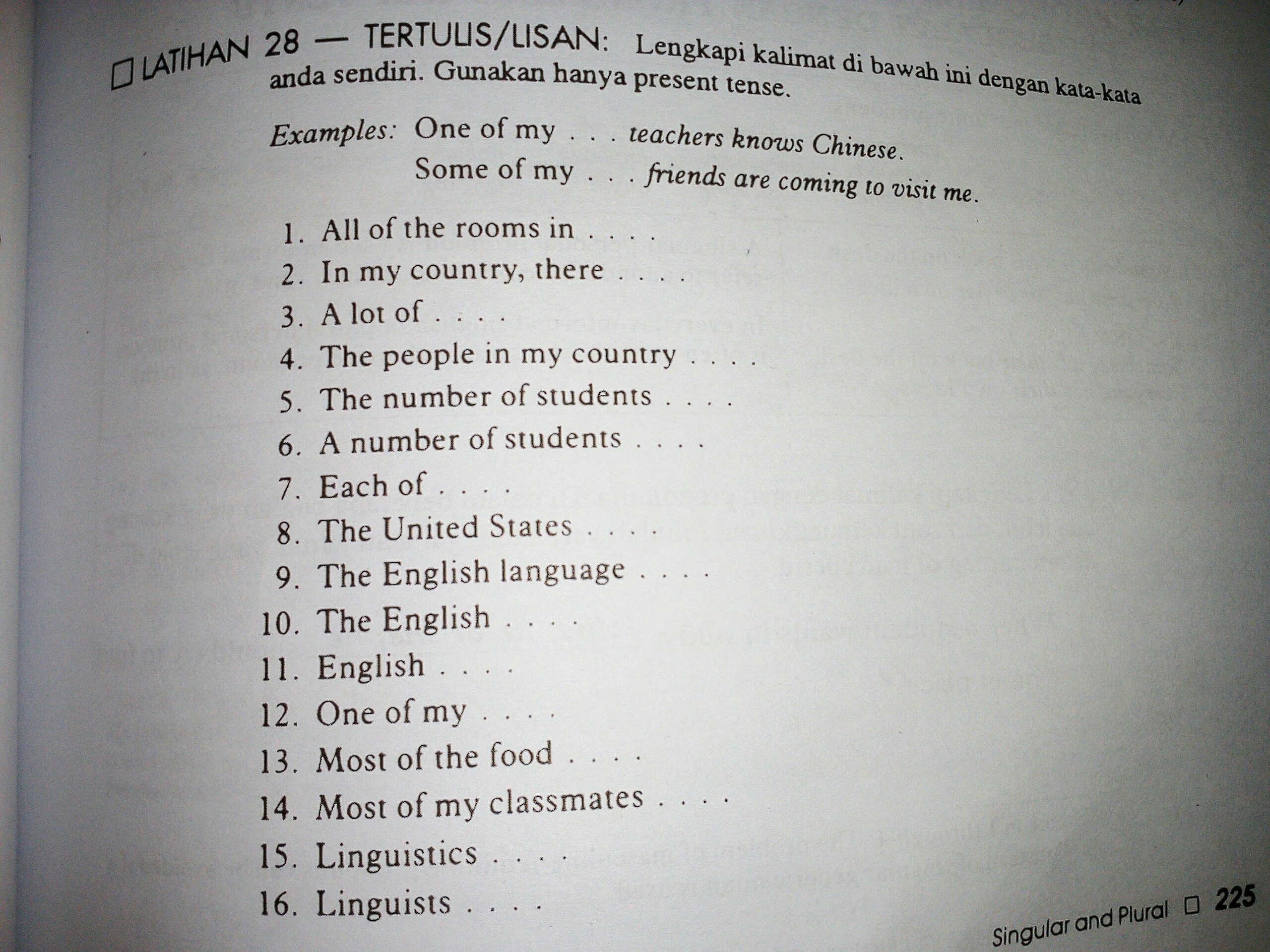 Detail Contoh Singular And Plural Nomer 46