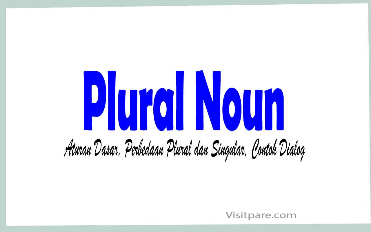 Detail Contoh Singular And Plural Nomer 47