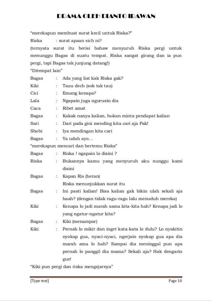 Detail Contoh Sinopsis Drama Nomer 2