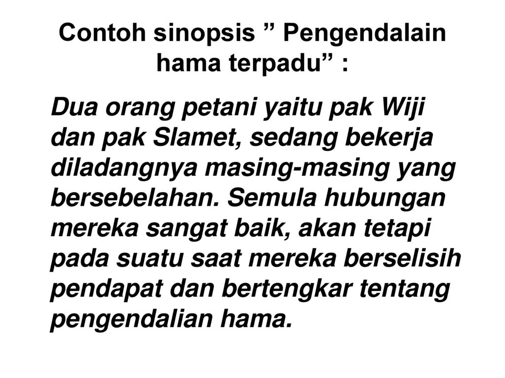 Detail Contoh Sinopsis Pendek Nomer 12